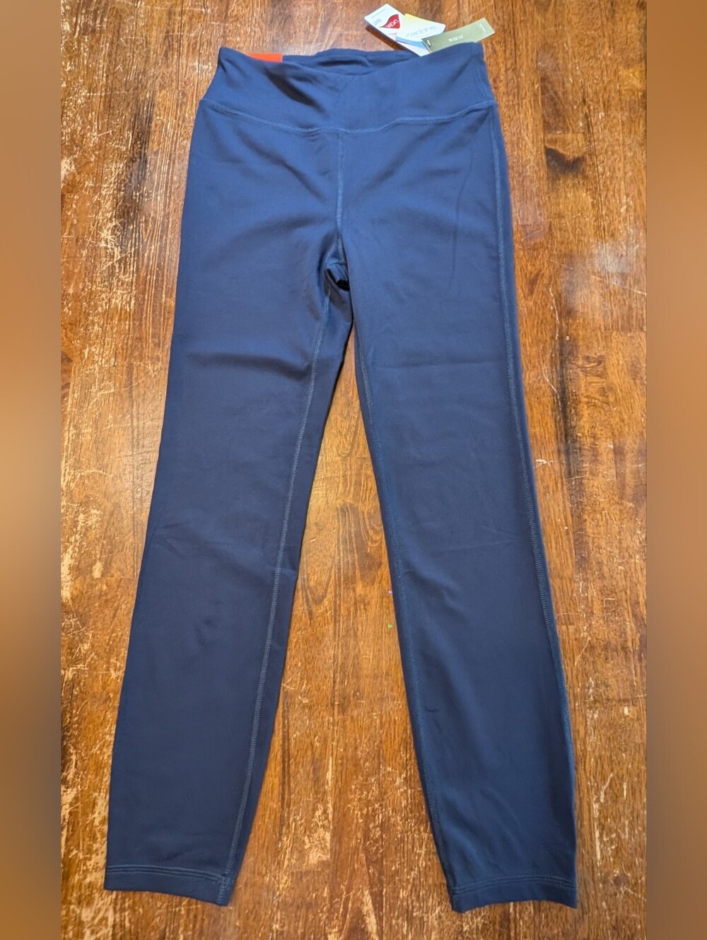 J. Crew Weekend High-Rise 7/8 Leggings Womens Small Navy Blue Activewear Gym NWT